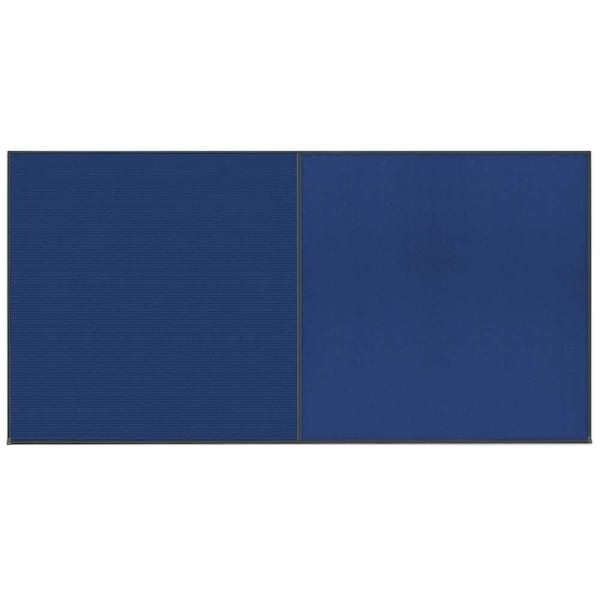 Enclosed Corkboard, 1 Door, 60"x36", 4" Fra